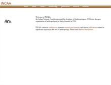 Tablet Screenshot of incaa.net